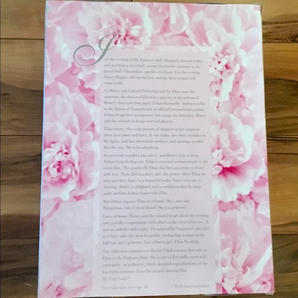 VTG 1995 Hollywood Legends My Fair Lady Barbie - Picture 5 of 8